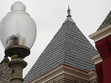 Workers Repairing Roof