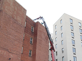 Man on ladder