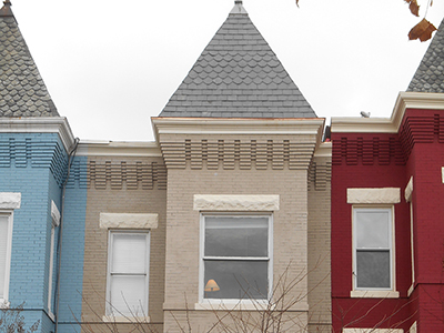 Slate Turret Roof